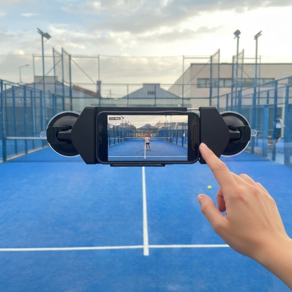Support Mobile pour Enregistrement de Padel