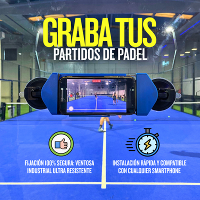 Soporte Móvil ACEPAD para Grabación de Pádel