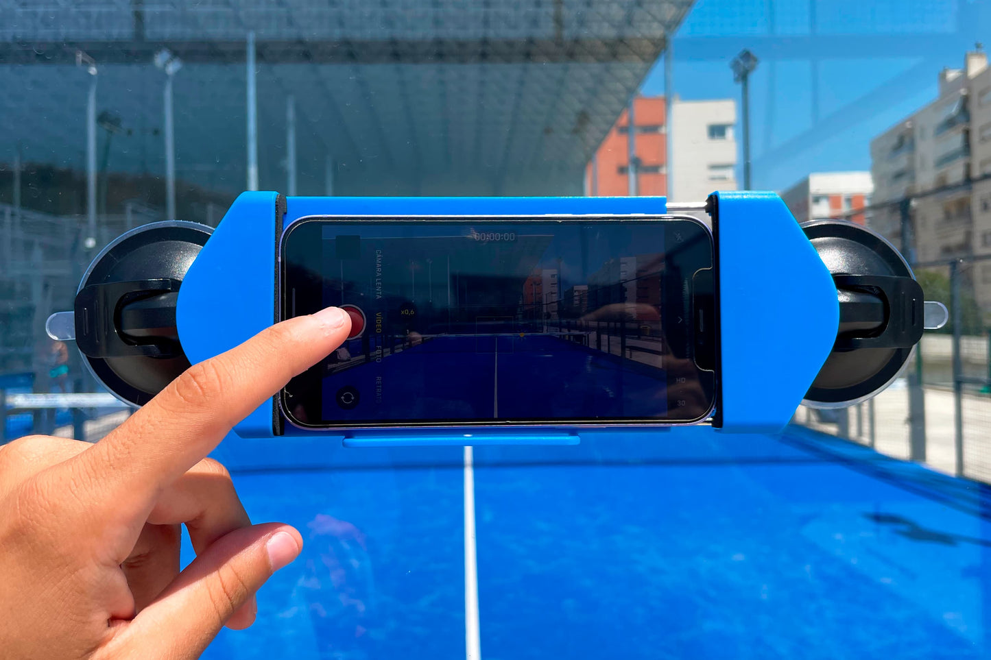 Mobile Holder for Padel Filming