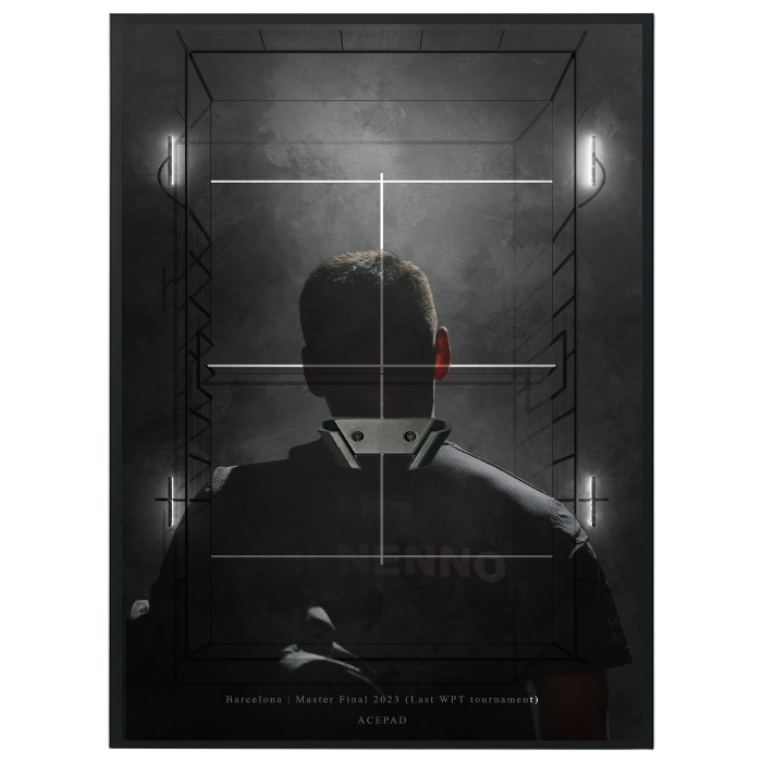 Cuadro con colgador de pádel - Edición Personalizable