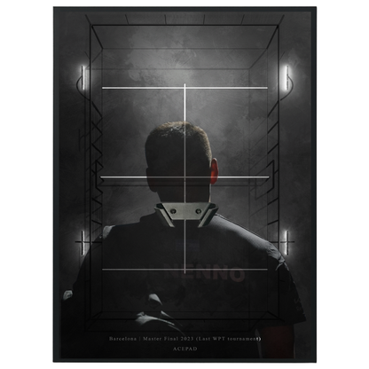 Cuadro con colgador de pádel - Edición Personalizable