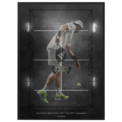 Cuadro con colgador de pádel - Edición Personalizable