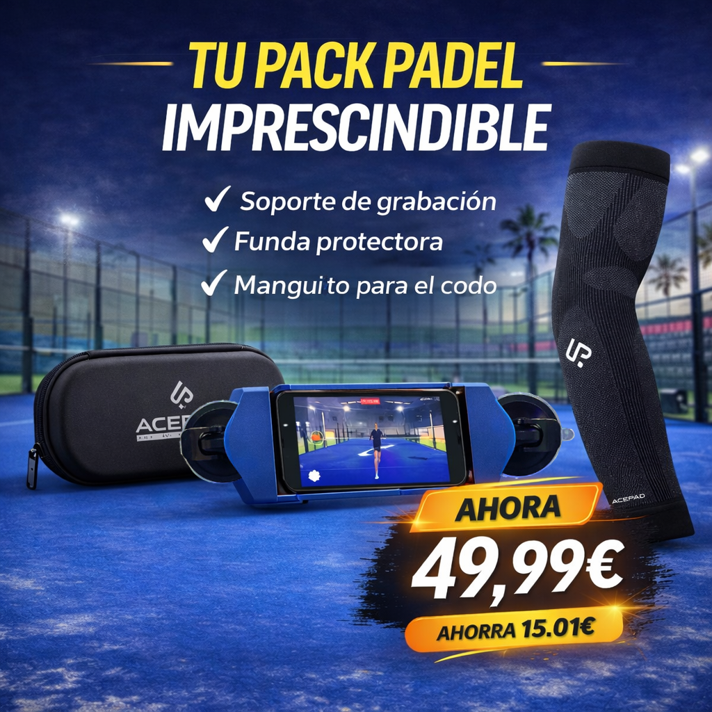 Pack Soporte de Grabación + Funda + Manguito para el Codo