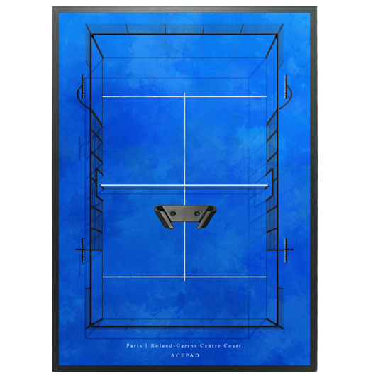 Cuadro Pista Clásica Azul